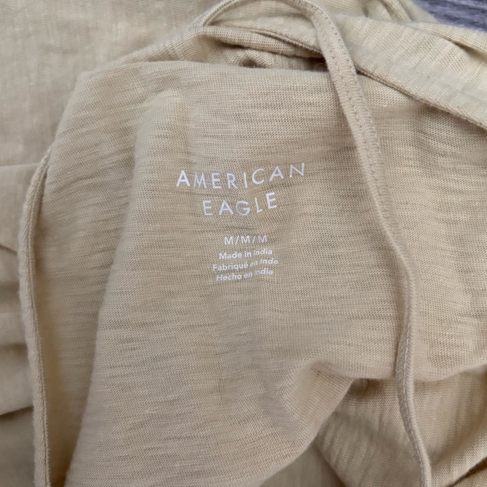American Eagle Outfitters Cream Jumpsuit - Picture 3 of 3
